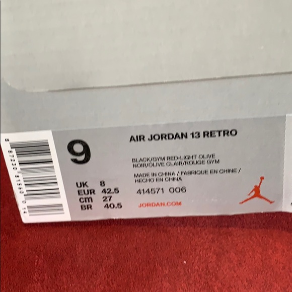 Jordan 13 olive - Picture 2 of 2